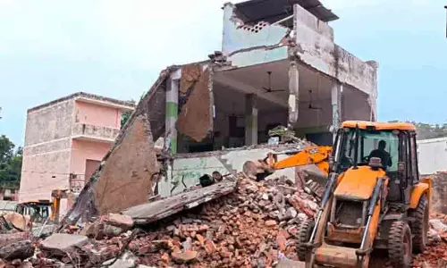 Site of the century-old mosque demolished at the Saharanpur Collectorate complex in Uttar Pradesh Site of the century-old mosque demolished at the Saharanpur Collectorate complex in Uttar Pradesh