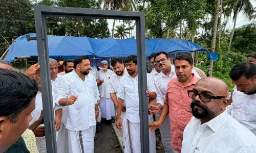 ദമ്മാം തൃശൂർ നാട്ടുകൂട്ടം ‘തണൽ ഭവന പദ്ധതി’ തുടങ്ങി; മ​ന്ത്രി ഒ.​ജെ. ജ​നീ​ഷ് ഉ​ദ്ഘാ​ട​നം ചെ​യ്തു
