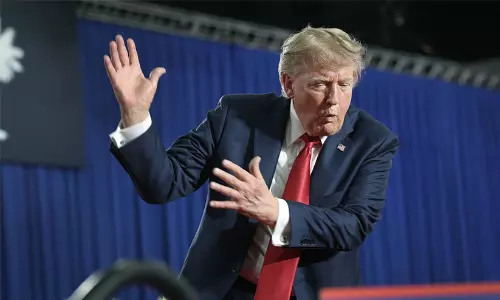 US President Donald Trump analyzing the impact of congressional power shift US President Donald Trump analyzing the impact of congressional power shift