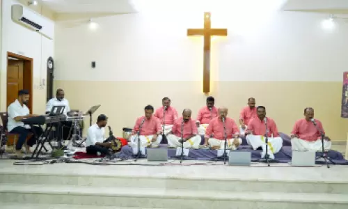 ആത്മീയ അനുഭവമായി സുഹാറിൽ ക്രിസ്തീയ ഭജൻ സന്ധ്യ