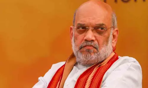 Union Home Minister Amit Shah addressing a press conference in Mumbai regarding the implementation of the Uniform Civil Code and the Sewa Sankalp Abhiyan campaign Union Home Minister Amit Shah addressing a press conference in Mumbai regarding the implementation of the Uniform Civil Code and the Sewa Sankalp Abhiyan campaign