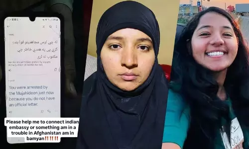 അഫ്ഗാനിസ്താനിൽ മലയാളി ട്രാവൽ വ്ലോഗർ അരുണിമയെ താലിബാൻ കസ്റ്റഡിയിലെടുത്തു; മണിക്കൂറുകൾക്കകം മോചനം