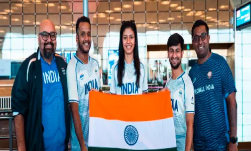 ഇന്ത്യക്ക് ഇന്ന് ആദ്യ അങ്കം; ടെക്ബാൾ ടീം ഇറങ്ങുന്നു ഇന്ത്യക്ക് ഇന്ന് ആദ്യ അങ്കം; ടെക്ബാൾ ടീം ഇറങ്ങുന്നു