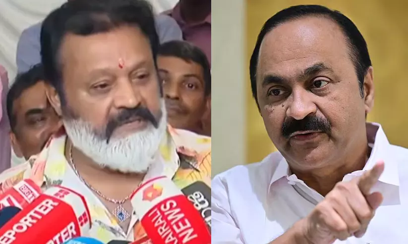 ‘കേന്ദ്ര സർക്കാറുമായി നല്ല ബന്ധമുള്ള മുഖ്യമന്ത്രി’; വിഡി സതീശനെ പുകഴ്ത്തി സുരേഷ് ഗോപി ‘കേന്ദ്ര സർക്കാറുമായി നല്ല ബന്ധമുള്ള മുഖ്യമന്ത്രി’; വിഡി സതീശനെ പുകഴ്ത്തി സുരേഷ് ഗോപി