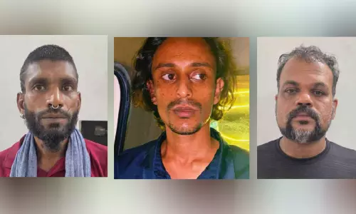 യുവാവിനെ ആക്രമിച്ച കേസിൽ മൂന്നുപേർ അറസ്റ്റിൽ
