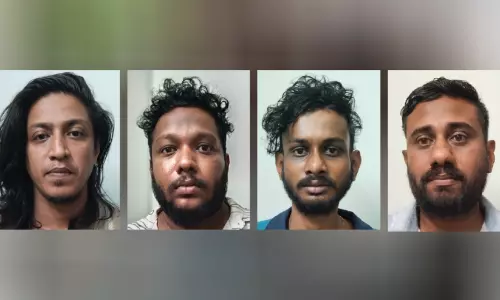 59 ഗ്രാം എം.ഡി.എം.എയുമായി നാല് യുവാക്കൾ പിടിയിൽ 59 ഗ്രാം എം.ഡി.എം.എയുമായി നാല് യുവാക്കൾ പിടിയിൽ