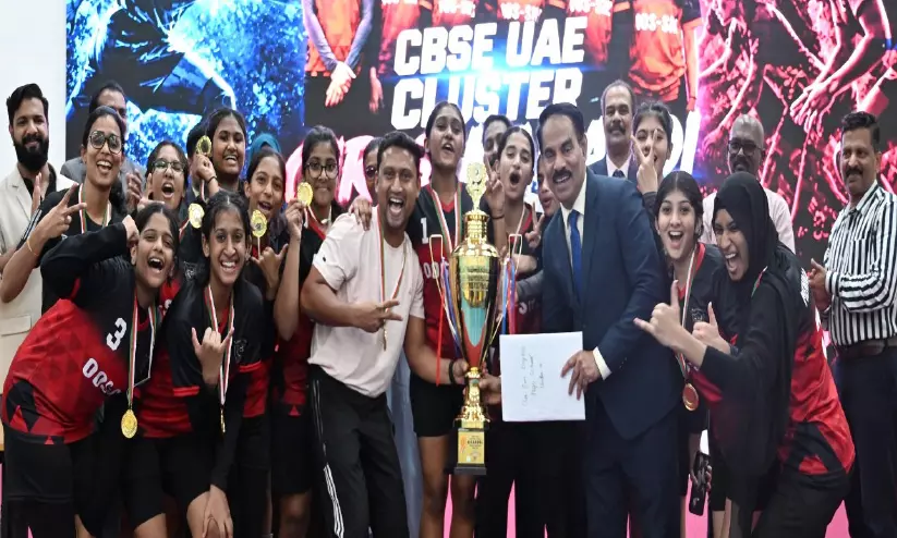 സി.ബി.എസ്.ഇ ക്ലസ്റ്റർ ഗേൾസ് കബഡി: വൈസ് ഇന്ത്യൻ അക്കാദമി ചാമ്പ്യന്മാർ സി.ബി.എസ്.ഇ ക്ലസ്റ്റർ ഗേൾസ് കബഡി: വൈസ് ഇന്ത്യൻ അക്കാദമി ചാമ്പ്യന്മാർ