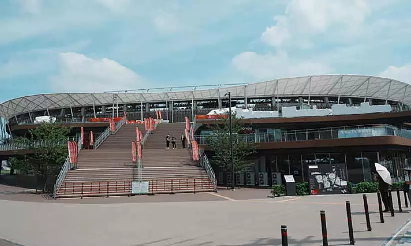 Paloma Mizuho Stadium in Nagoya, venue for the opening ceremony of the Asian Games Paloma Mizuho Stadium in Nagoya, venue for the opening ceremony of the Asian Games