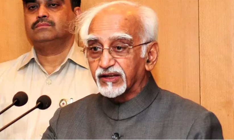 Former Vice President Hamid Ansari delivering Lecture Former Vice President Hamid Ansari delivering Lecture