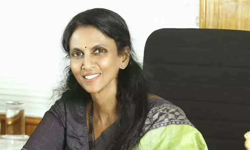Former DGP R. Sreelekha Former DGP R. Sreelekha
