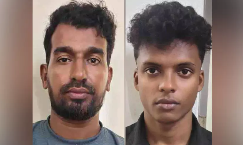 വയോധികയുടെ സ്വർണമാല കവർന്നു; അന്തർജില്ല മോഷ്ടാക്കൾ പിടിയിൽ വയോധികയുടെ സ്വർണമാല കവർന്നു; അന്തർജില്ല മോഷ്ടാക്കൾ പിടിയിൽ