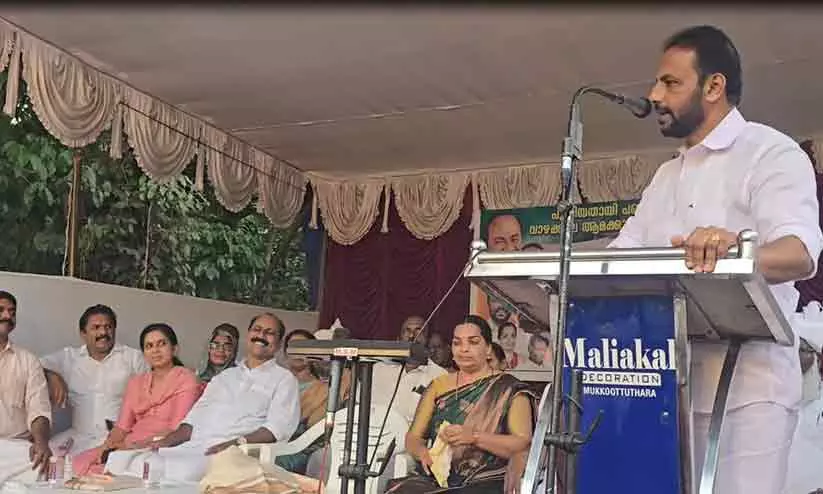 Former MLA Sebastian Kulathunkal and current MLA Sebastian M.J. at the event Former MLA Sebastian Kulathunkal and current MLA Sebastian M.J. at the event