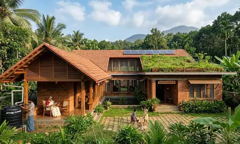 ചൂടിനെ മറികടക്കാം; വീടുനിർമാണത്തിൽ വേണം ക്ലൈമറ്റ്-റെസ്പോൺസീവ് ഡിസൈൻ ചൂടിനെ മറികടക്കാം; വീടുനിർമാണത്തിൽ വേണം ക്ലൈമറ്റ്-റെസ്പോൺസീവ് ഡിസൈൻ