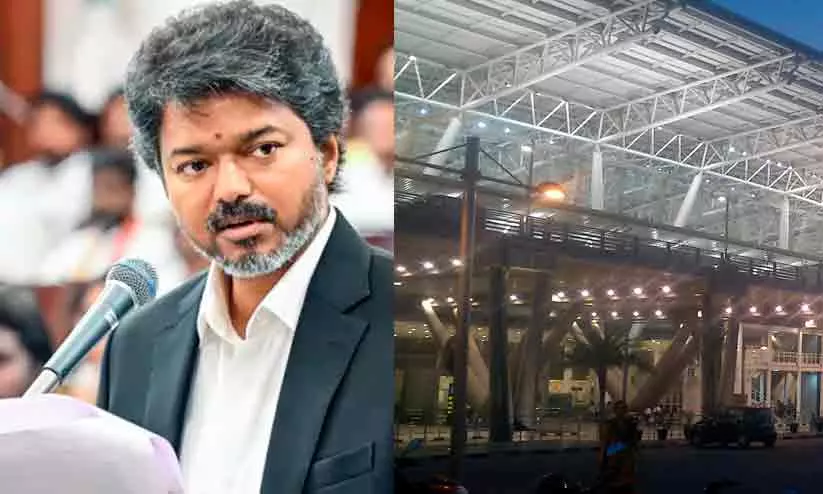 ചെന്നൈ വിമാനത്താവള നടത്തിപ്പ് സ്വകാര്യ മേഖലക്ക് കൈമാറണമെന്ന് മുഖ്യമന്ത്രി വിജയ് ചെന്നൈ വിമാനത്താവള നടത്തിപ്പ് സ്വകാര്യ മേഖലക്ക് കൈമാറണമെന്ന് മുഖ്യമന്ത്രി വിജയ്