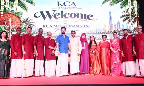 കെ.സി.എ യു.എ.ഇ ഉദ്ഘാടനം ചെയ്ത് രമേശ്‌ പിഷാരടി എം.എൽ.എ