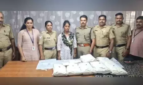 കഞ്ചാവ് കടത്ത്: 6 കിലോ കഞ്ചാവുമായി പശ്ചിമബംഗാൾ സ്വദേശിനി പിടിയിൽ