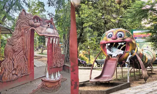 തൊ​ടു​പു​ഴ ന​ഗ​ര​ത്തി​ലെ ചി​ൽ​ഡ്ര​ൻ​സ്​ പാ​ർ​ക്ക് നാ​ശ​ത്തി​ലേ​ക്ക്