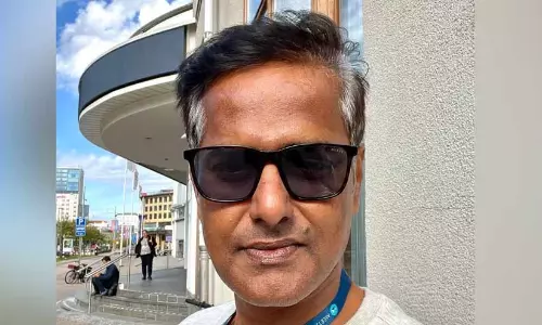 Journalist Ravi Nair involved in the legal battle following a defamation case filed by the Adani Group Journalist Ravi Nair involved in the legal battle following a defamation case filed by the Adani Group