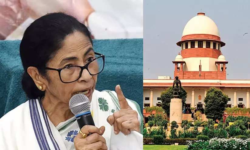 പാർട്ടി ചിഹ്നവും പേരും ആവശ്യപ്പെട്ട് മമത: ഹരജി ഉടൻ പരിഗണിക്കാമെന്ന് സുപ്രീം കോടതി പാർട്ടി ചിഹ്നവും പേരും ആവശ്യപ്പെട്ട് മമത: ഹരജി ഉടൻ പരിഗണിക്കാമെന്ന് സുപ്രീം കോടതി