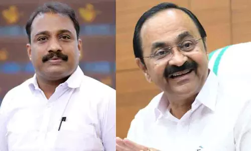 KPCC Secretary BRM Shafeer clarifies the ownership of the chartered flight used by VD Satheesan KPCC Secretary BRM Shafeer clarifies the ownership of the chartered flight used by VD Satheesan