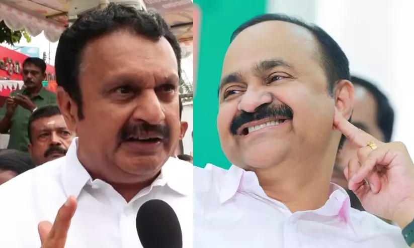 ‘അതിന്റെ ആൾക്കാരൊന്നും വെറുക്കപ്പെട്ടവരല്ല’; വി.ഡി. സതീശന്റെ വിമാനയാത്രയെ പിന്തുണച്ച് കെ. മുരളീധരൻ ‘അതിന്റെ ആൾക്കാരൊന്നും വെറുക്കപ്പെട്ടവരല്ല’; വി.ഡി. സതീശന്റെ വിമാനയാത്രയെ പിന്തുണച്ച് കെ. മുരളീധരൻ