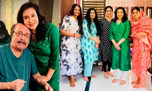 കണ്ണ് നിറഞ്ഞ നിമിഷങ്ങൾ; ജനാർദ്ദനനെ കണ്ട് കൊച്ചിൻ ഹനീഫയുടെ കുടുംബവും ലിസിയും