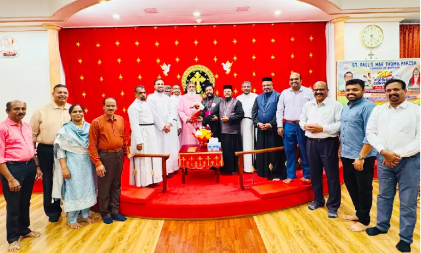 കെ.സി.ഇ.സി മാർ ഇവാനിയോസ് തിരുമേനിക്ക് സ്വീകരണം നല്കി കെ.സി.ഇ.സി മാർ ഇവാനിയോസ് തിരുമേനിക്ക് സ്വീകരണം നല്കി