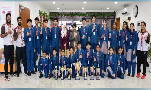 സി.​ബി.​എ​സ്.​ഇ ക്ല​സ്റ്റ​ർ ബാ​ഡ്മി​ന്റ​ൺ ചാ​മ്പ്യ​ൻ​ഷി​പ്: എം.​ഇ.​എ​സ് സ്കൂ​ളി​ന് കി​രീ​ടം