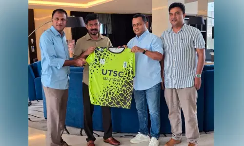 കേരള കായിക മന്ത്രിയുമായി കൂടിക്കാഴ്ച   നടത്തി യു.ടി.എസ്.സി അംഗങ്ങൾ