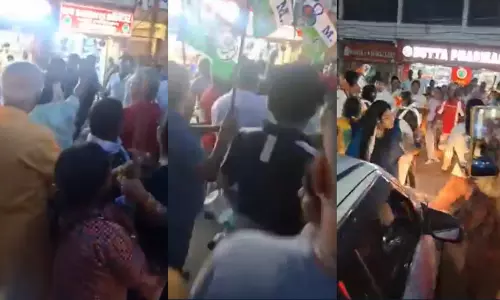 കൊൽക്കത്തയിൽ ടിഎംസി-ബിജെപി പ്രവർത്തകർ ഏറ്റുമുട്ടി; മുൻ ഐപിഎസ് ഉദ്യോഗസ്ഥനും വനിതാ നേതാവിനും ക്രൂരമർദ്ദനം