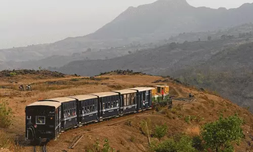 Matheran Toy Train Landslide