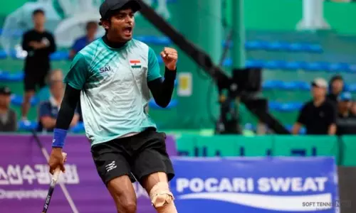 സോഫ്റ്റ് ടെന്നിസിൽ ഇന്ത്യക്ക് ചരിത്രത്തിലെ ആദ്യ ഏഷ്യൻ ഗെയിംസ് മെഡൽ സോഫ്റ്റ് ടെന്നിസിൽ ഇന്ത്യക്ക് ചരിത്രത്തിലെ ആദ്യ ഏഷ്യൻ ഗെയിംസ് മെഡൽ