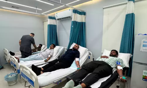 ഐ.​സി.​എ​ഫ് ജു​ബൈ​ൽ റീ​ജ​ന​ൽ ക​മ്മി​റ്റി ര​ക്ത​ദാ​ന ക്യാ​മ്പ്