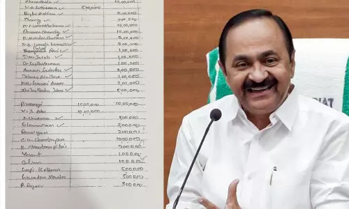 മാസപ്പടി ഡയറിയിൽ മുഖ്യമന്ത്രി വി.ഡി. സതീശന്റെ പേരും? പേജുകൾ പുറത്തുവിട്ട് ബി.ജെ.പി നേതാവ് ഷോൺ ജോർജ് മാസപ്പടി ഡയറിയിൽ മുഖ്യമന്ത്രി വി.ഡി. സതീശന്റെ പേരും? പേജുകൾ പുറത്തുവിട്ട് ബി.ജെ.പി നേതാവ് ഷോൺ ജോർജ്