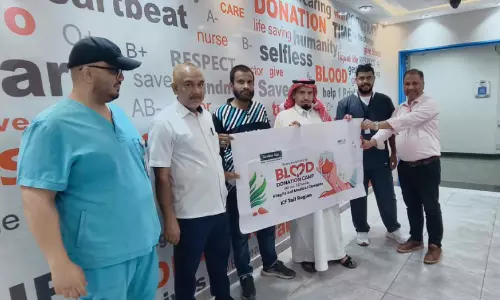 ഐ.​സി.​എ​ഫ് ത്വാ​ഇ​ഫ് റീ​ജ്യ​ൻ ര​ക്ത​ദാ​ന ക്യാ​മ്പ് സം​ഘ​ടി​പ്പി​ച്ചു