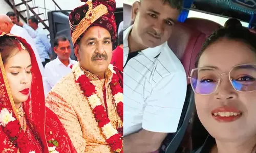 Groom Mainpal Dhilla, bride Meta Chan