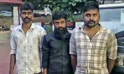 650 കി​ലോ​യി​ല​ധി​കം ഒ​ട്ടു​പാ​ൽ മോ​ഷ്​ടിച്ചു; മൂ​ന്നു​പേ​ർ അ​റ​സ്റ്റി​ൽ