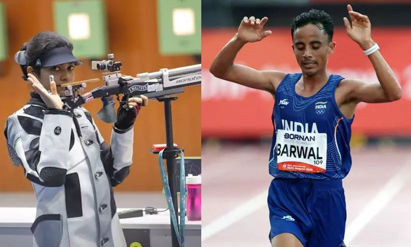 വീണ്ടും വെള്ളി വെടിവെച്ചിട്ട് വിദർശ; മാരത്തണിൽ ചരിത്രമെഴുതി സാവൻ ബർവാൾ വീണ്ടും വെള്ളി വെടിവെച്ചിട്ട് വിദർശ; മാരത്തണിൽ ചരിത്രമെഴുതി സാവൻ ബർവാൾ
