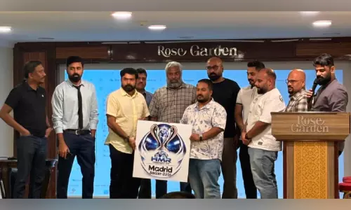 എച്ച്.എം.ആർ മാഡ്രിഡ് സോക്കർ 2026 ലോഗോ, ട്രോഫി, ജേഴ്‌സി പ്രകാശനം