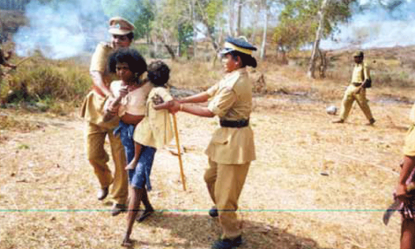 മുത്തങ്ങയിലെ പൊലീസ് നടപടി
