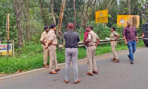 ശബരിമല പാതകളിലെ സുരക്ഷ അപകടസാധ്യത മേഖലകളിൽ പരിശോധന