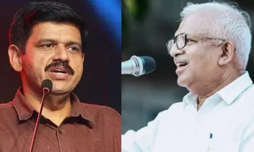 പി. ജയരാജൻ വി.പി.പി മുസ്തഫയുടെ മുറിവിൽ മുളക് പുരട്ടുന്നു; തൃക്കരിപ്പൂരിൽ വർഗീയപ്രചാരണം നടത്തിയെന്ന ആരോപണത്തിന് മറുപടിയുമായി സന്ദീപ് വാര്യർ