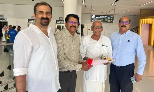 പ്രൊഫ. എം.എൻ കാരശ്ശേരിക്ക്​ റിയാദിൽ സ്വീകരണം നൽകി