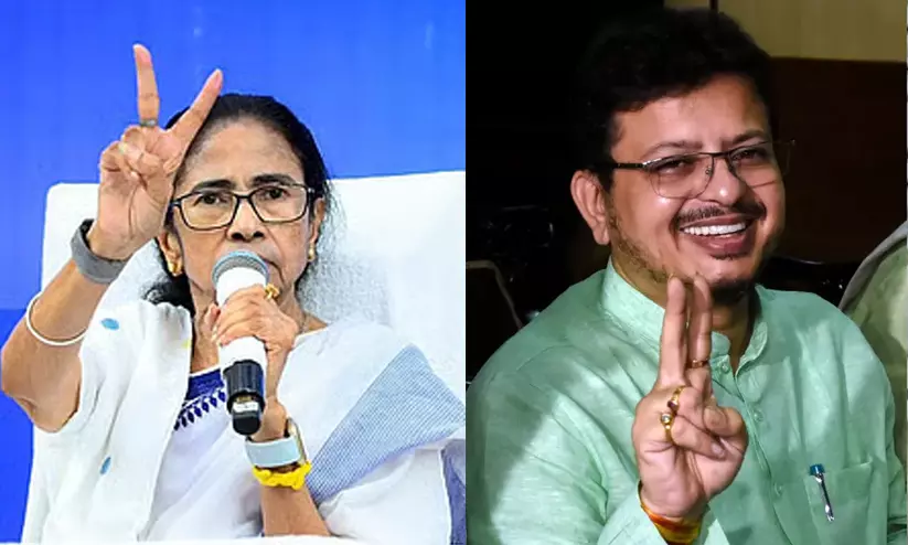 തൃണമൂൽ കോൺഗ്രസ് ചിഹ്ന തർക്കം: നാല് മാസത്തിനകം തീർപ്പുണ്ടാക്കാൻ തെരഞ്ഞെടുപ്പ് കമീഷന് സുപ്രീം കോടതി നിർദേശം തൃണമൂൽ കോൺഗ്രസ് ചിഹ്ന തർക്കം: നാല് മാസത്തിനകം തീർപ്പുണ്ടാക്കാൻ തെരഞ്ഞെടുപ്പ് കമീഷന് സുപ്രീം കോടതി നിർദേശം