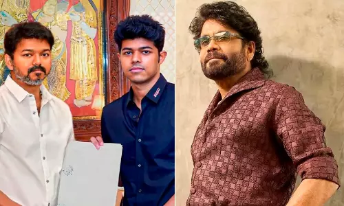 വിജയ്‌യെ സ്നേഹിച്ചത് പോലെ തെലുങ്ക് പ്രേക്ഷകർ നിന്നെയും സ്വീകരിക്കും; ജേസൺ സഞ്ജയ്‌ക്കും സിഗ്മയ്ക്കും ആശംസയുമായി നാഗാർജുന