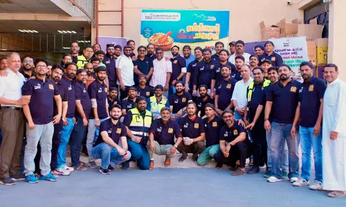 കാരുണ്യത്തിന്റെ രുചിപകർന്ന് കെ.എം.സി.സി ഗ്രാൻഡ് ബിരിയാണി ചലഞ്ച്