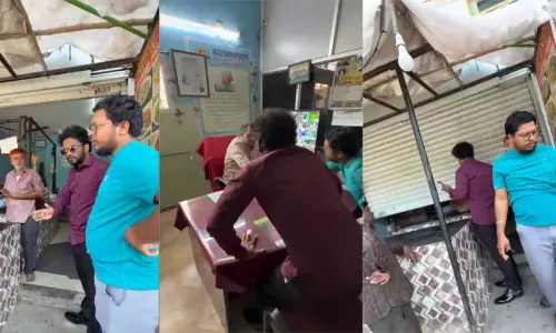 ഹൈദരാബാദിൽ ഇറച്ചിക്കട ബലമായി അടപ്പിച്ച് ബി.ജെ.പി പ്രവർത്തകൻ; സ്വമേധയാ കേസെടുക്കുമെന്ന് പൊലീസ്