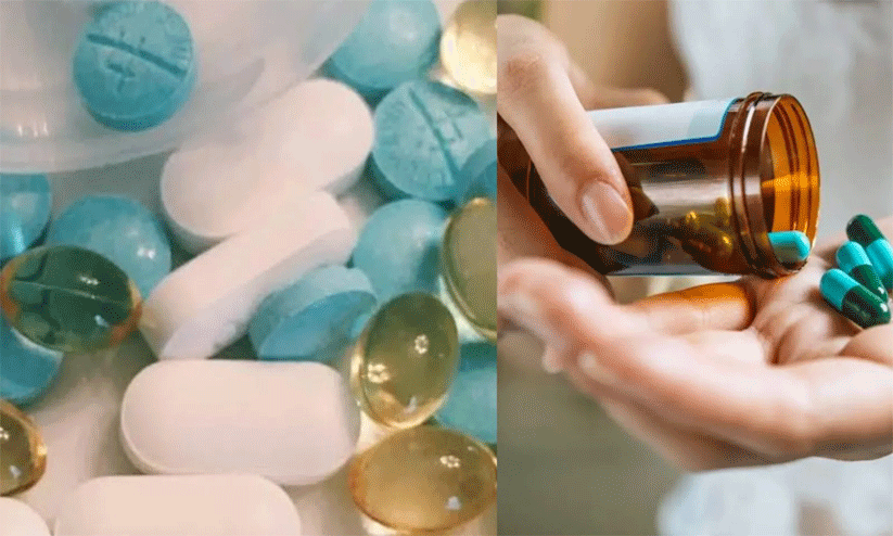 Medicine bottles and pharmaceutical supplies being inspected by drug control officials. Medicine bottles and pharmaceutical supplies being inspected by drug control officials.