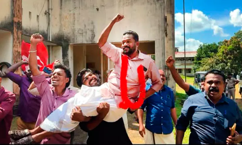 തദ്ദേശ ഉപതെരഞ്ഞെടുപ്പ്; തൃക്കൊടിത്താനത്ത് മഞ്ജുവിന്റെ അട്ടിമറി, പാമ്പാടിയിൽ സണ്ണി; മീനടത്ത് പ്രീത തദ്ദേശ ഉപതെരഞ്ഞെടുപ്പ്; തൃക്കൊടിത്താനത്ത് മഞ്ജുവിന്റെ അട്ടിമറി, പാമ്പാടിയിൽ സണ്ണി; മീനടത്ത് പ്രീത