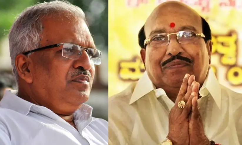 P Jayarajan Vellappally Natesan P Jayarajan Vellappally Natesan